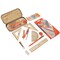 Geometry Set for Students, Math Protractor Compass with Rulers, Box of Protactor Kit for Class Supplies and School, 12 Pcs
